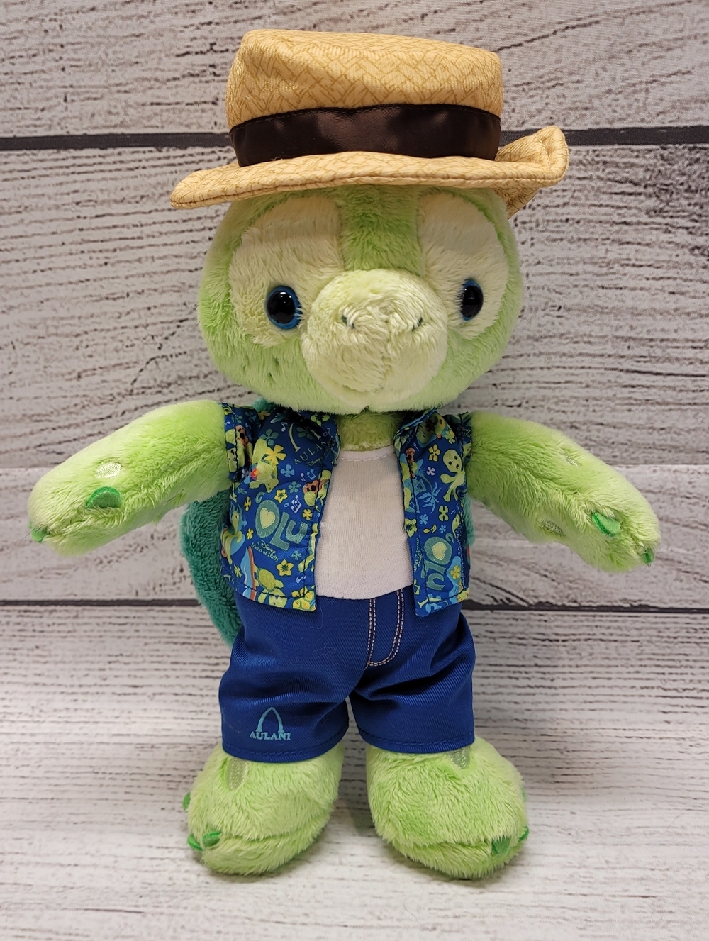 Disney Aulani Resort Olu Mel Turtle Friends of Duffy Plush 12"